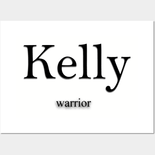 Kelly Name meaning Posters and Art